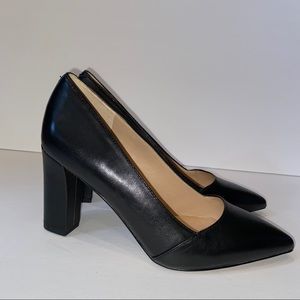 NEW Franco Sarto Chunky Heels Size 9 M black